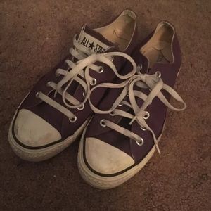 Purple Converse size 8.5